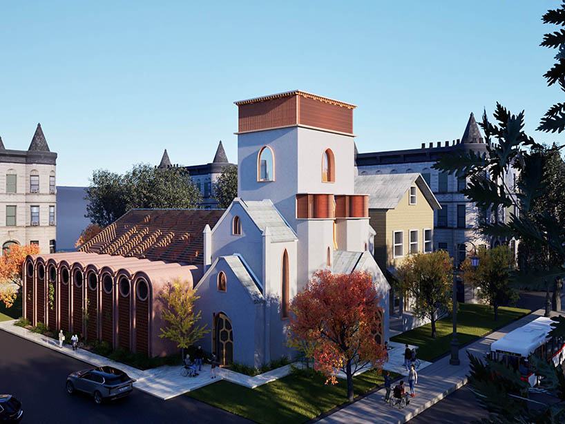 studiolowe&rsquo;s house of timefulness reuses cambridge church ruin for urban hospice care - 1