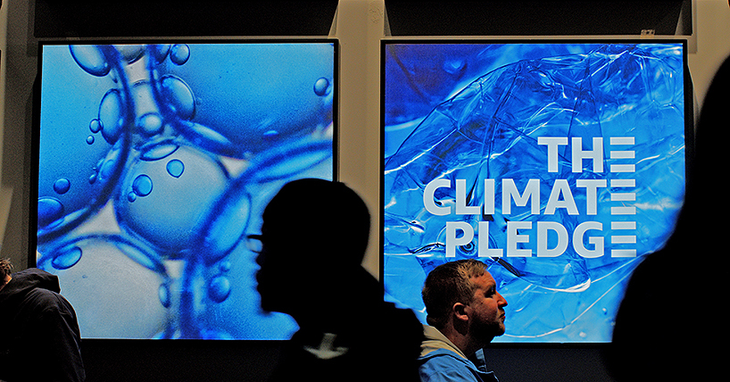 400-foot installation turns climate pledge arena into a living environmental interface - 3