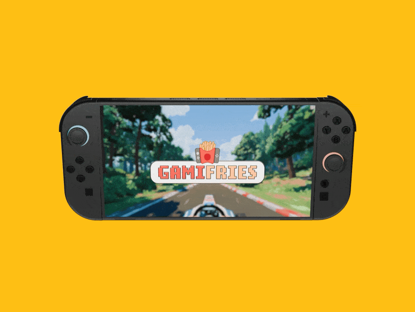 3D printed fries holder accessory for nintendo switch 2 makes mid-game snacking easy