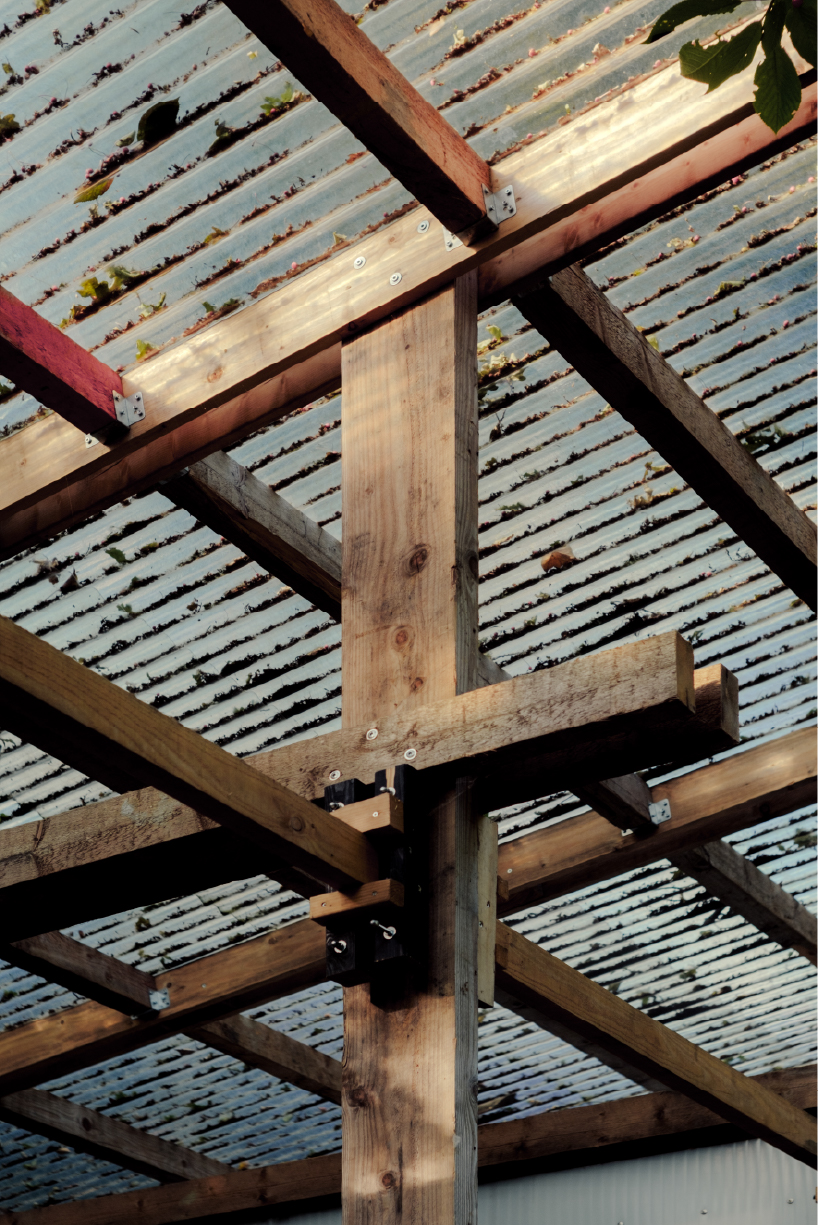 salvaged materials compose studio-method's new hub for art and ecology in dutch forest