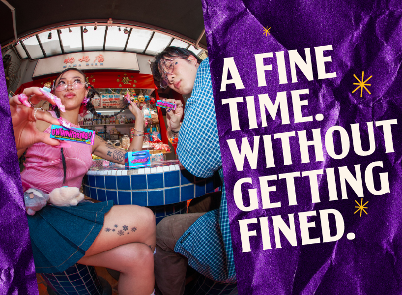 Este chicle está hecho para países que prohíben masticar chicle 3