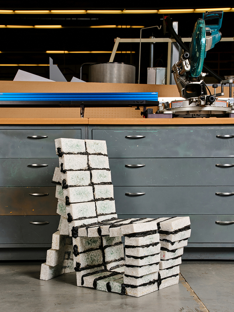 plastic reimagined transforms campus waste into vibrant chairs at atlanta contemporary