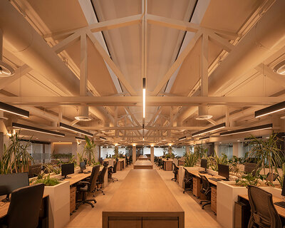 refined desert aesthetic of canyon market by MEDEZA celebrates precise engineering