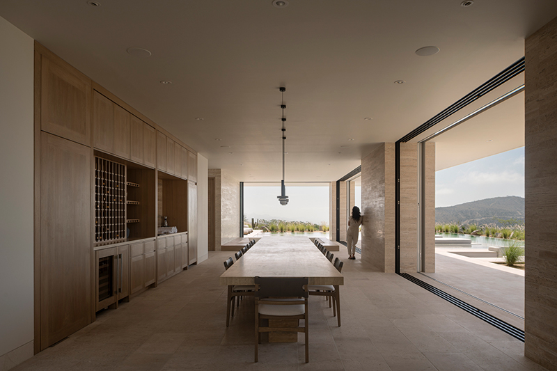 casa la vista&rsquo;s exterior skin resembles tones and textures of mexican desert