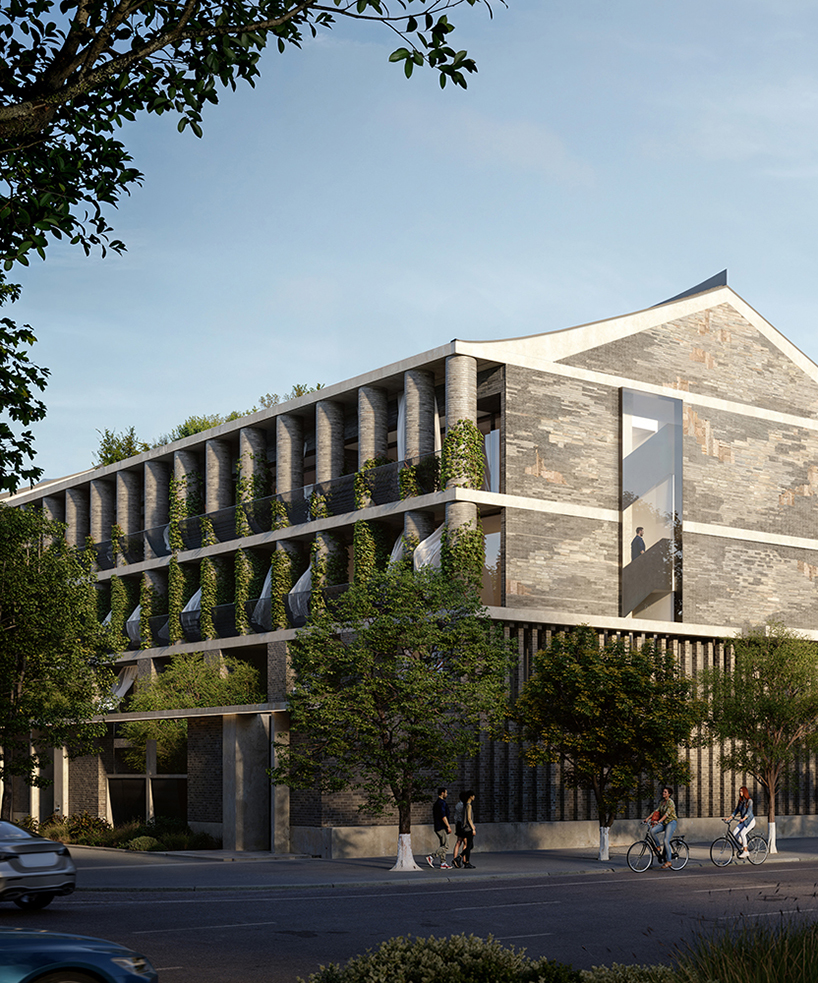 dhaus first project in china within nanjing historic city wall 10