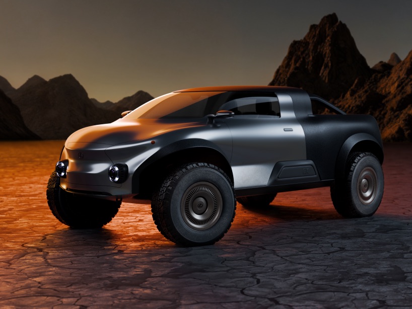 seabrook studio envisions lexus ex truck concept with sculpted curves and elevated stance