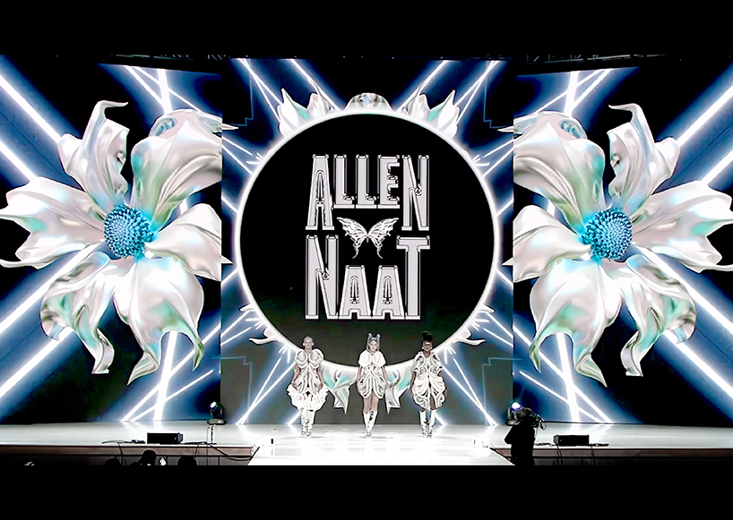 Gráficos de movimiento orgánico y versiones futuristas conforman la pista del Congreso Aveda de Dany Vo