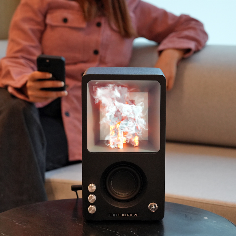 AI, art, and sound converge in holosculpture interactive artwork