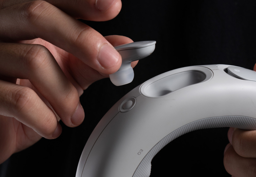 tuno ring-shaped DJ controller reimagines the deck as a portable donut device