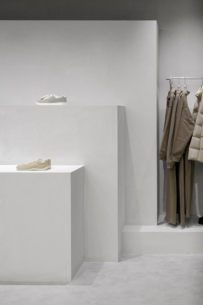 backlit metallic grid illuminates zara's hybrid retail space in rotterdam