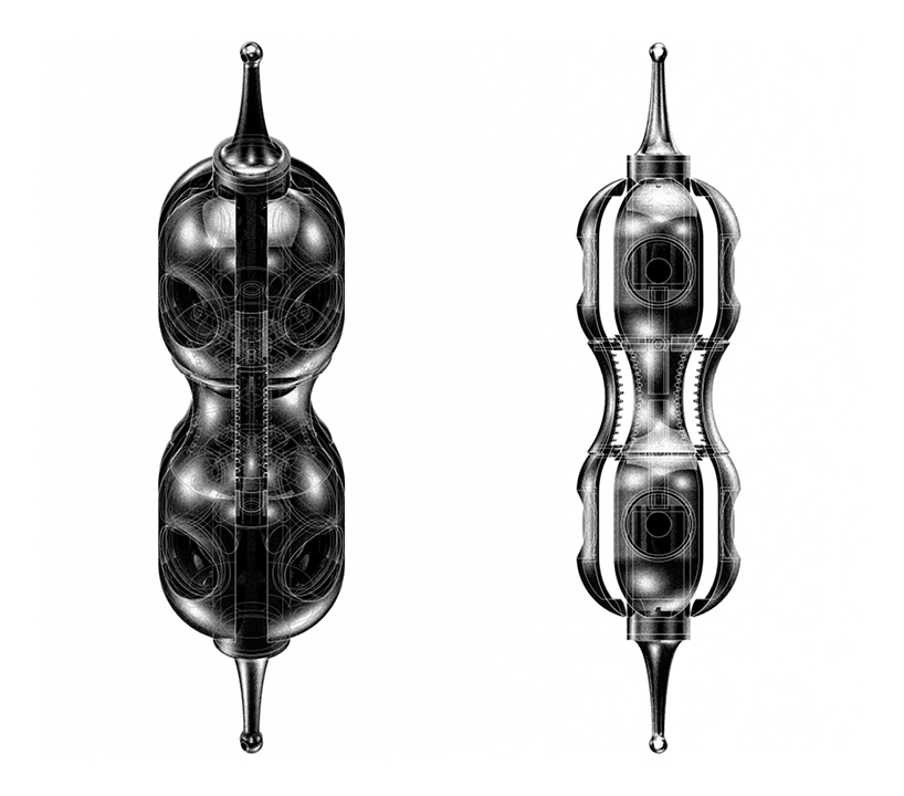 astronaut’s amulet: a pocket-sized capsule for keepsakes and memories in zero gravity