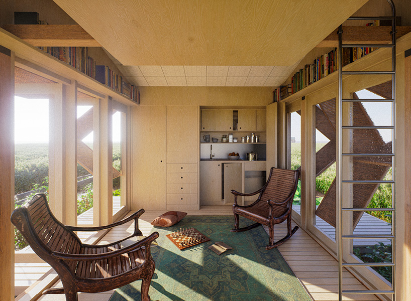 permeable microhome proposal integrates groundwater recycling system in india