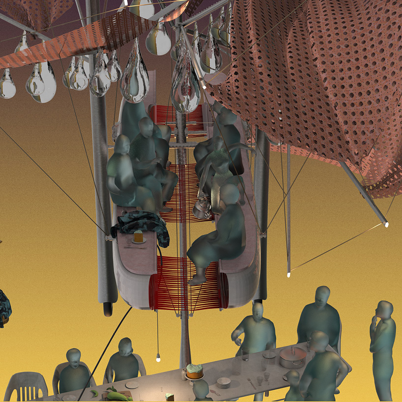 nomad&rsquo;s automobile imagines future of mobility with hybrid habitat-vehicle unit