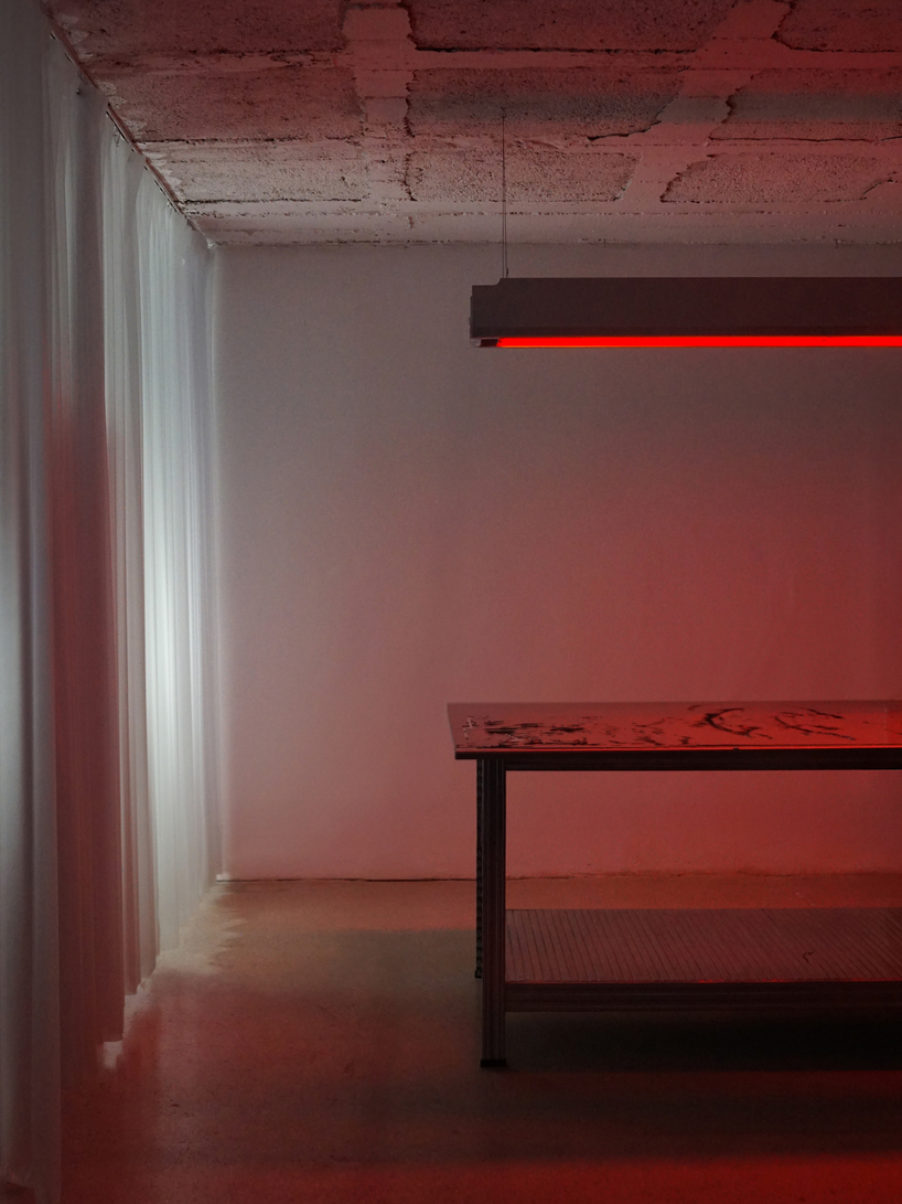 blok tattoo studio in barcelona redefines sterile spaces through concrete and steel interiors