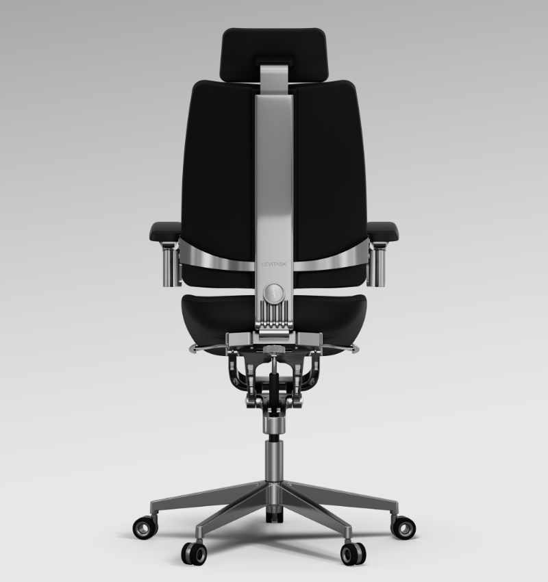 El diseño de cadera abierta de la silla Levitask Vision desafía 50 años de ergonomía defectuosa