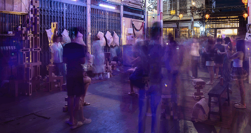 HXL tool-less modular system reconfigures from exhibition sculpture into adaptable furniture