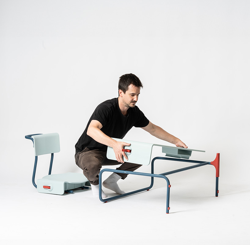 El sistema de mobiliario modular transforma las aulas estáticas en espacios de aprendizaje flexibles