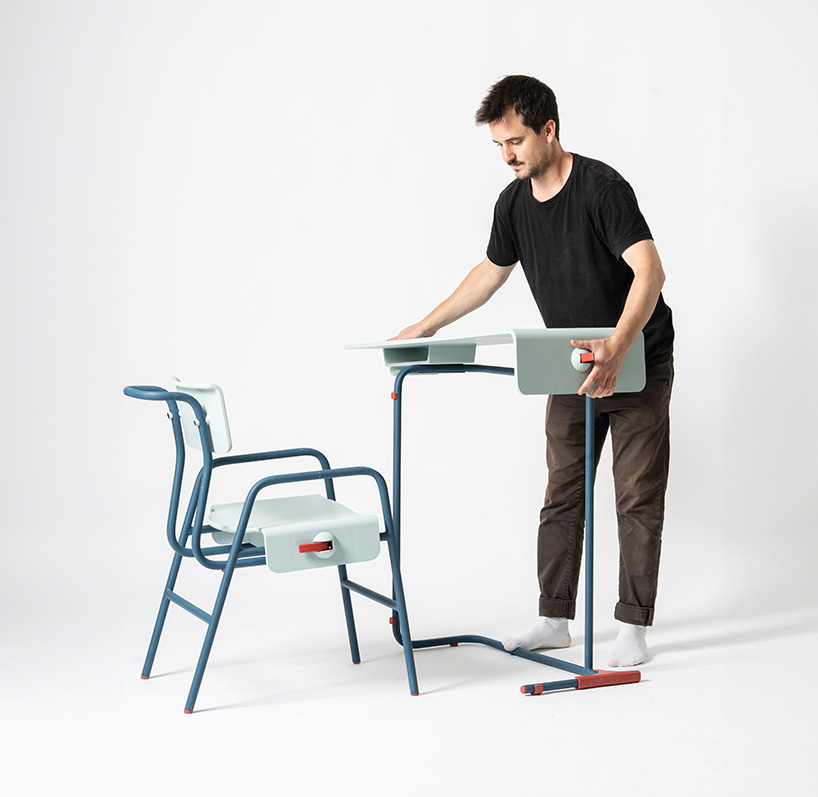 El sistema de mobiliario modular transforma las aulas estáticas en espacios de aprendizaje flexibles