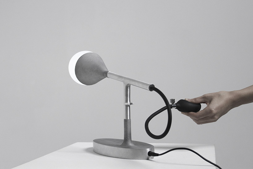 La serie de iluminación interactiva utiliza presión de aire para activar estructuras de luz inflables