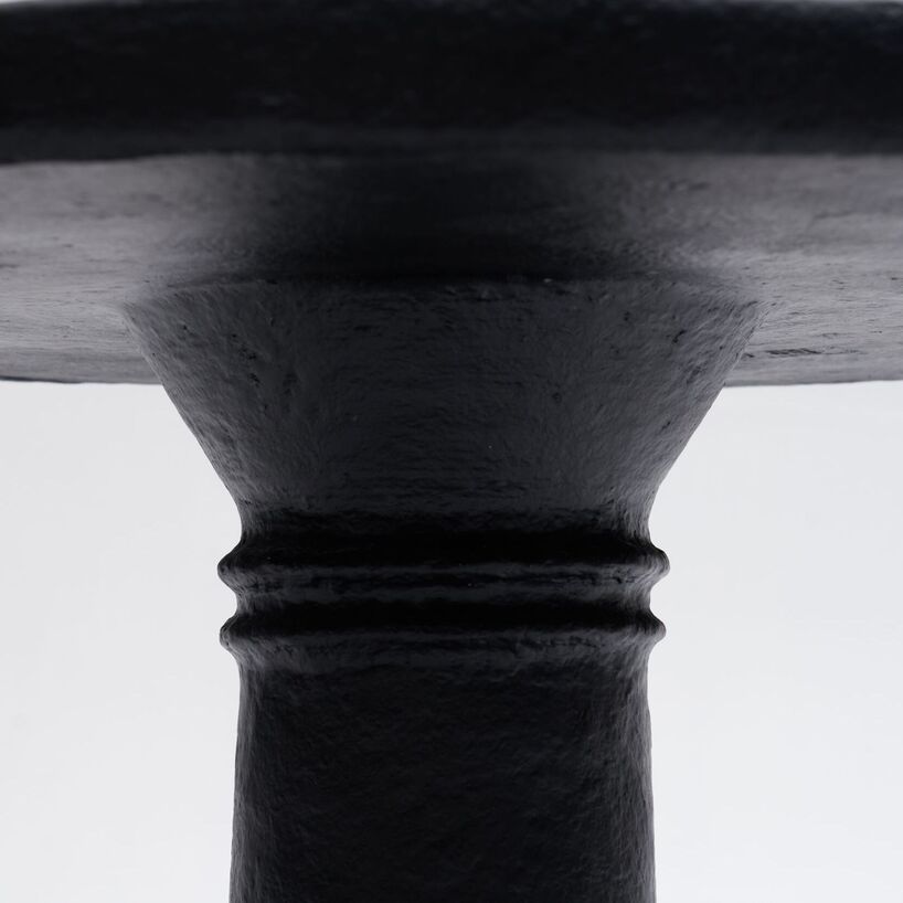 plywood and recycled paper pulp sculpt monolithic furniture collection