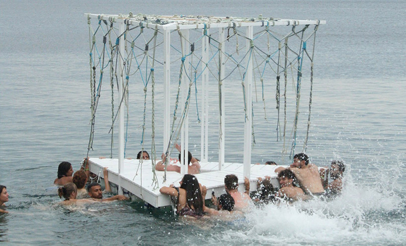 plivatri a floating pavilion at the meds design workshop rijeka 2025 1