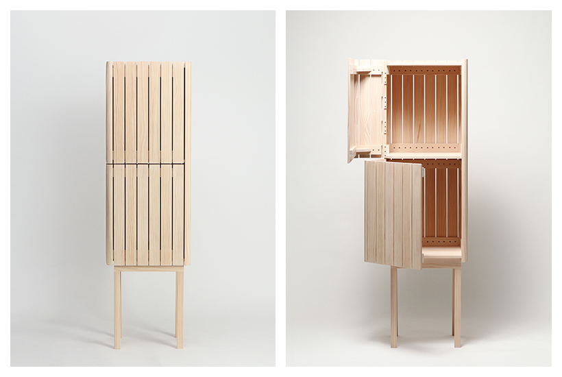 PnP&rsquo;s cabinet collection builds modular storage from planks and exposed screws