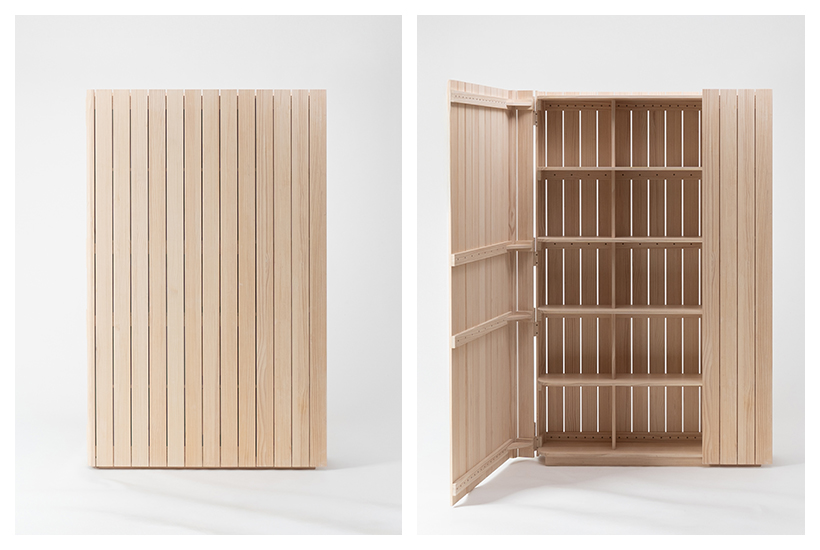 PnP&rsquo;s cabinet collection builds modular storage from planks and exposed screws