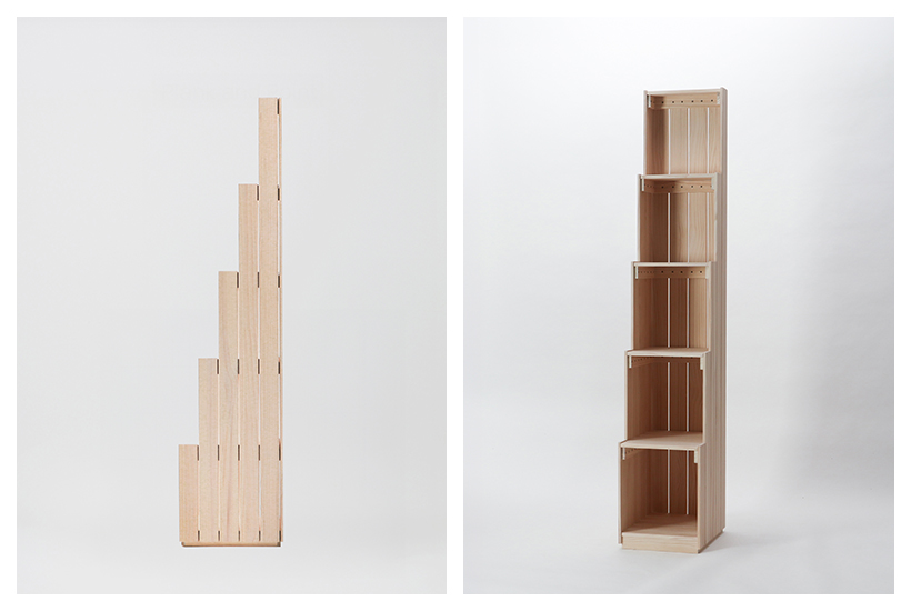 PnP&rsquo;s cabinet collection builds modular storage from planks and exposed screws