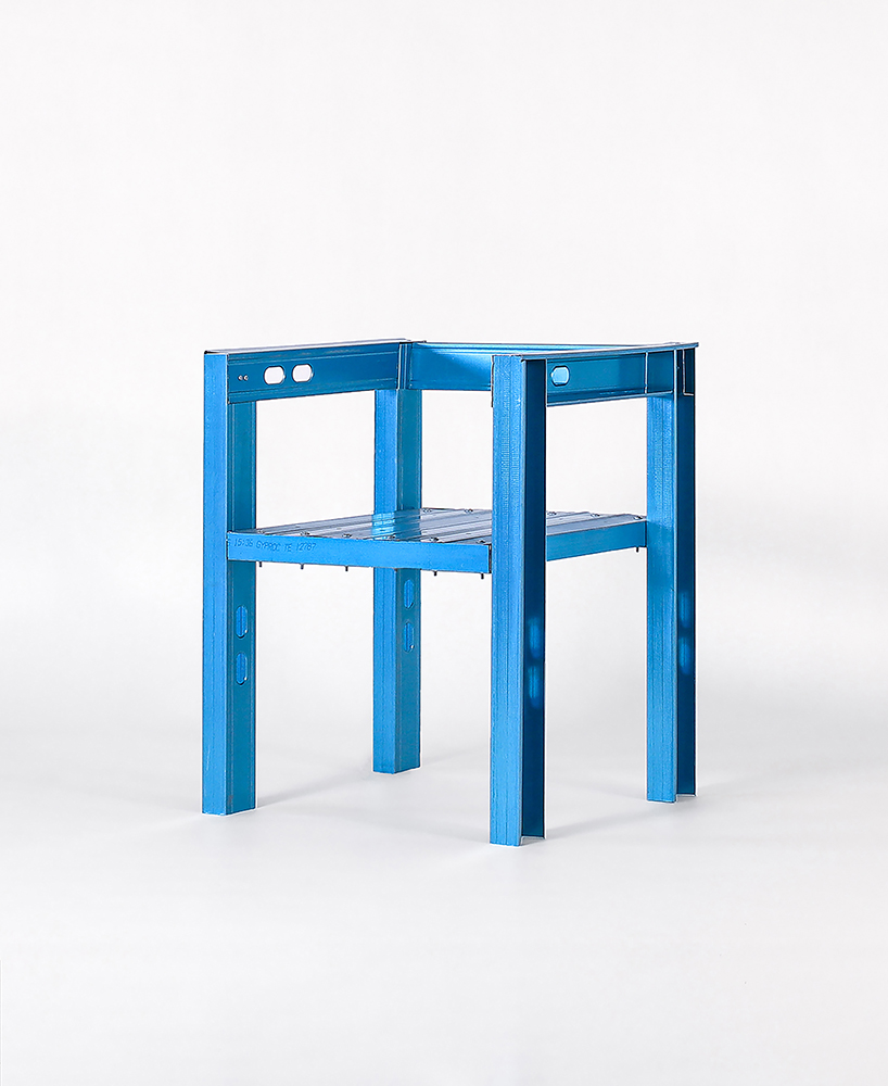 drywall collection recasts industrial waste as chairs, lighting and sculptural vases