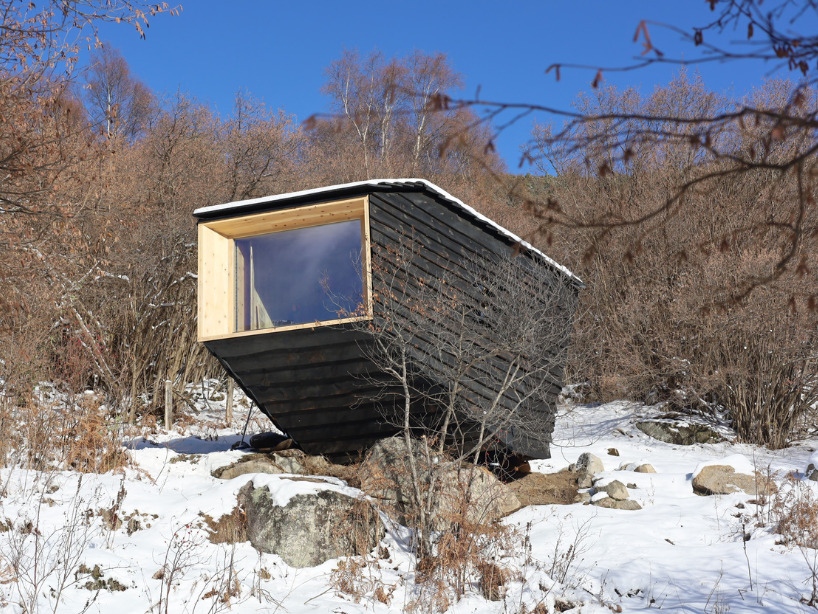 IAAC ecological architecture students build a shelter that helps fight wildfires in the pyrenees