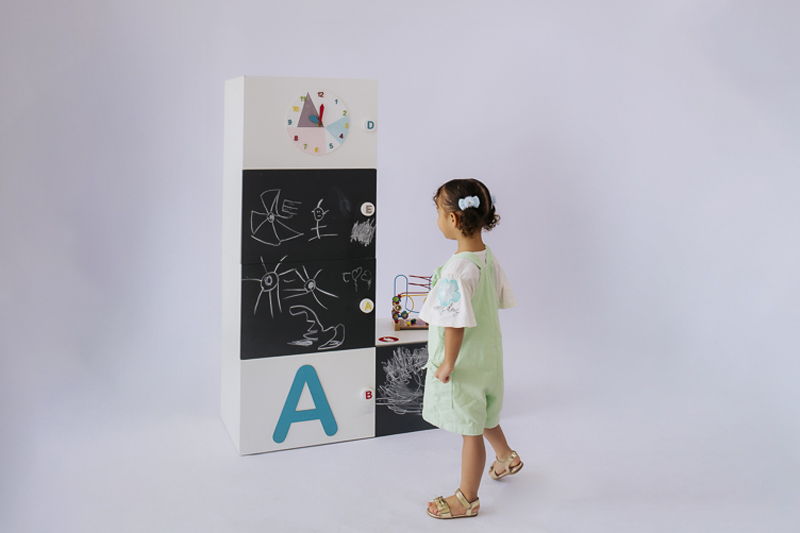 school storage units transform into modular sensory furniture for early childhood education - 1