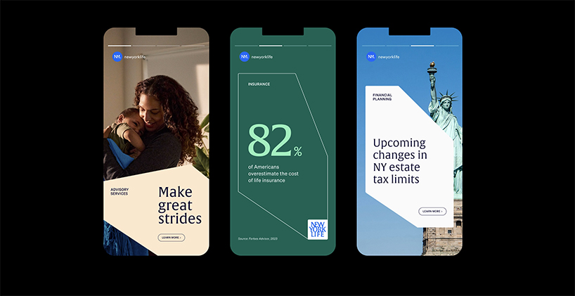 visual rebrand reframes 175 years of new york life insurance company&rsquo;s identity