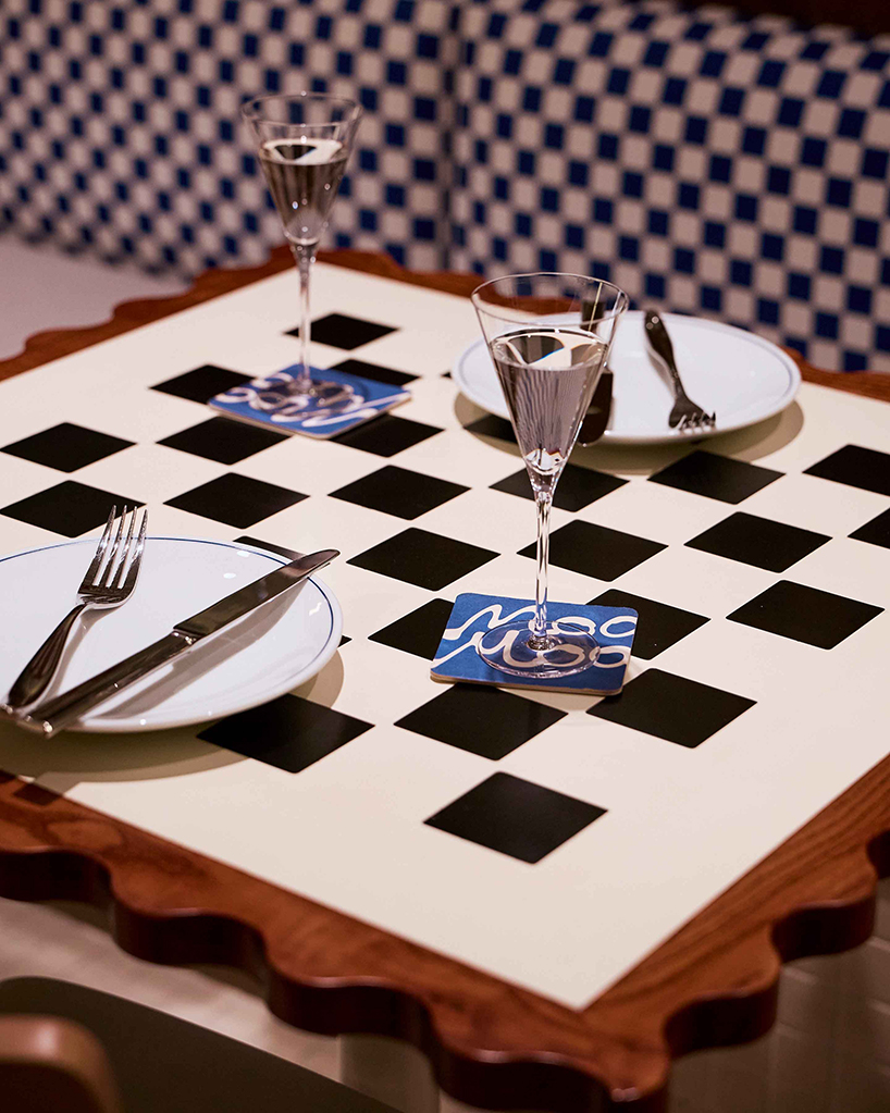 mosaic gradients and graphic pasta motifs animate restaurant&rsquo;s interiors in vietnam - 4