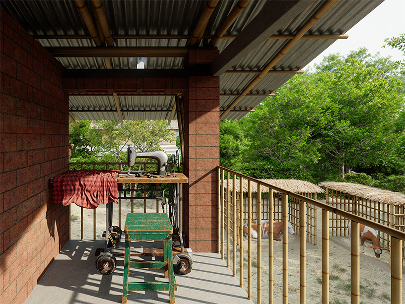 mud, bamboo, and tin craft a climate-responsive vernacular home in rural bangladesh - 6