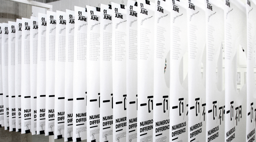 100 hand-traced coastal stones form a graphic identity system before returning to the sea - 5