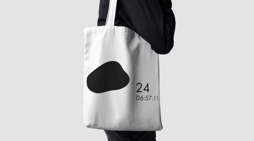 100 hand-traced coastal stones form a graphic identity system before returning to the sea - 3
