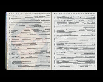 experimental book turns speech patterns into expressive, music-like visual language