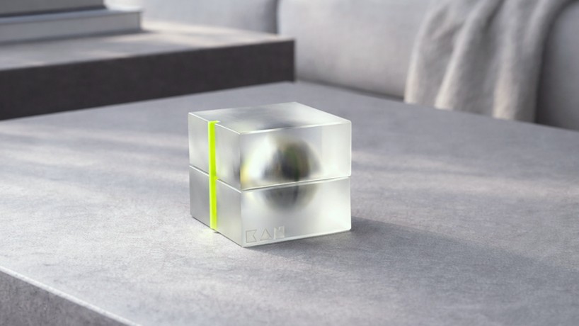 aluminum and acrylic handheld objects frame touch, weight, and movement as design tools - 4