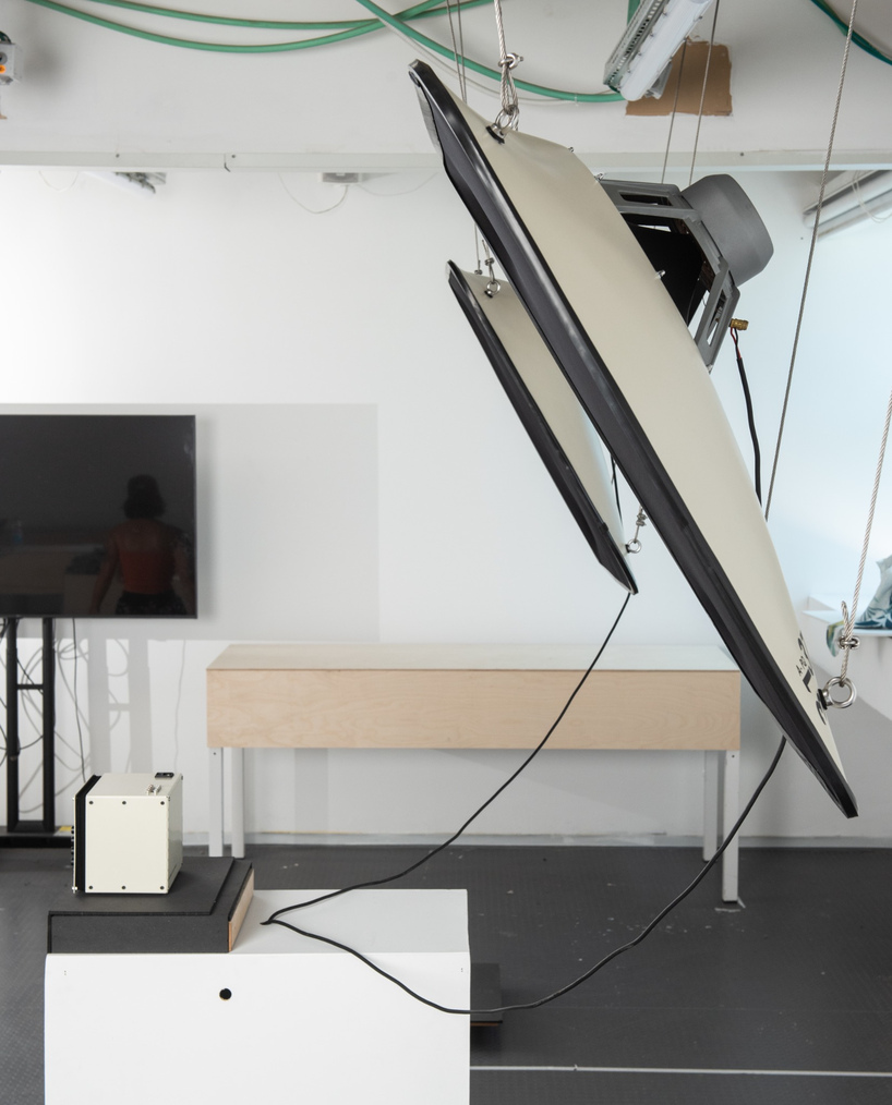A-PQ 31.37: a suspended open-baffle loudspeaker system made from concrete canvas - 9