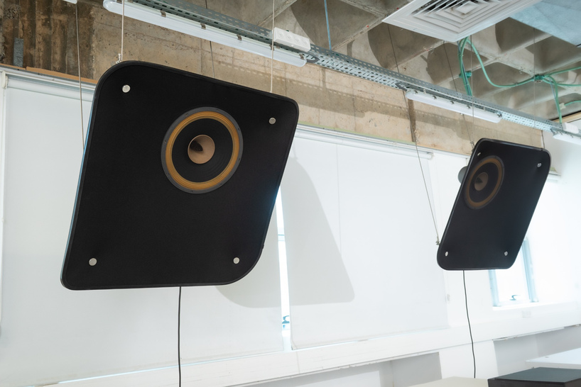 A-PQ 31.37: a suspended open-baffle loudspeaker system made from concrete canvas - 5