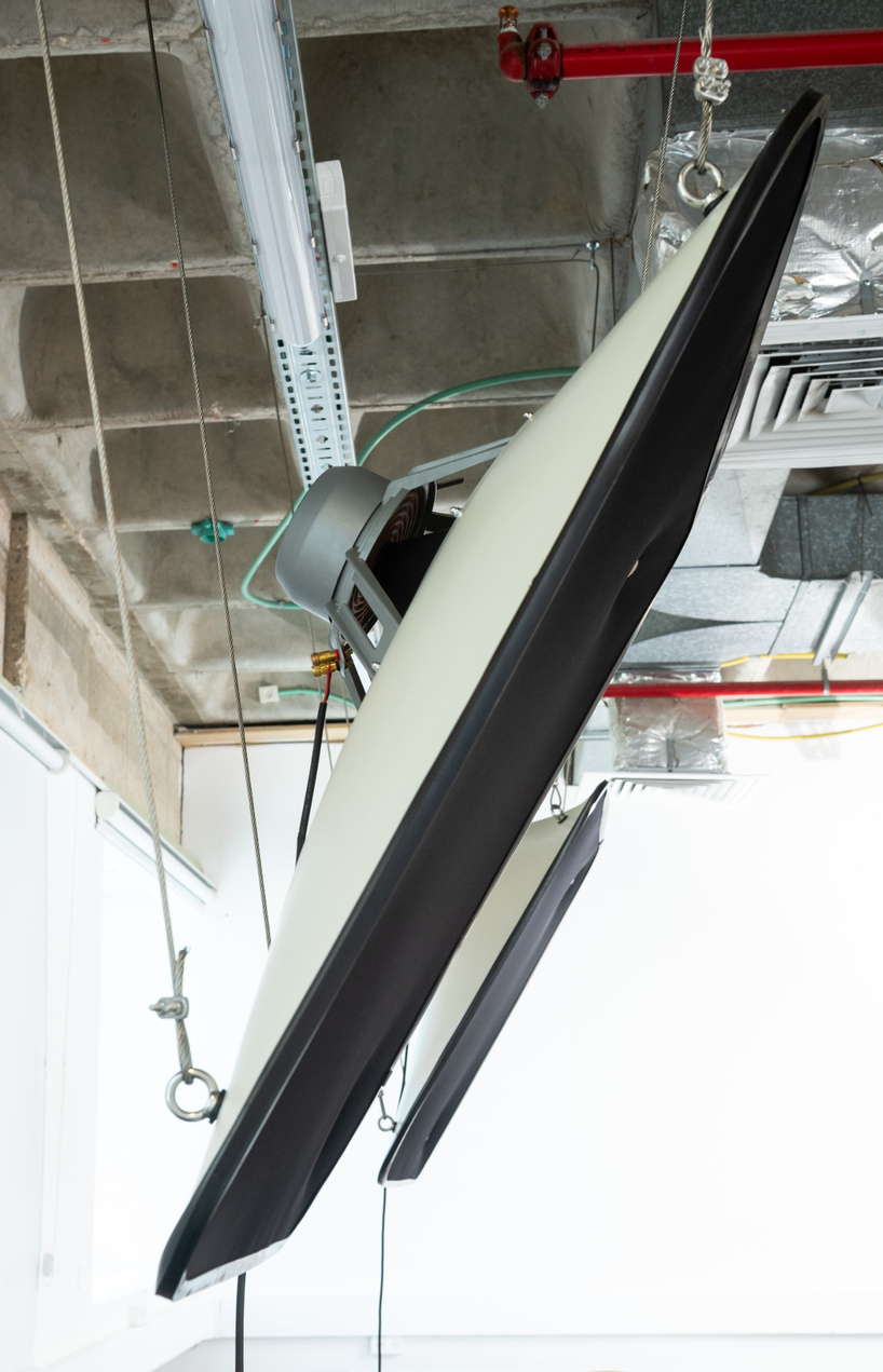 A-PQ 31.37: a suspended open-baffle loudspeaker system made from concrete canvas - 7