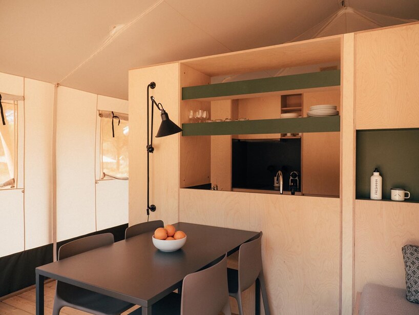 trenchs studio threads low-impact glamping among the pines of southern spain - 7