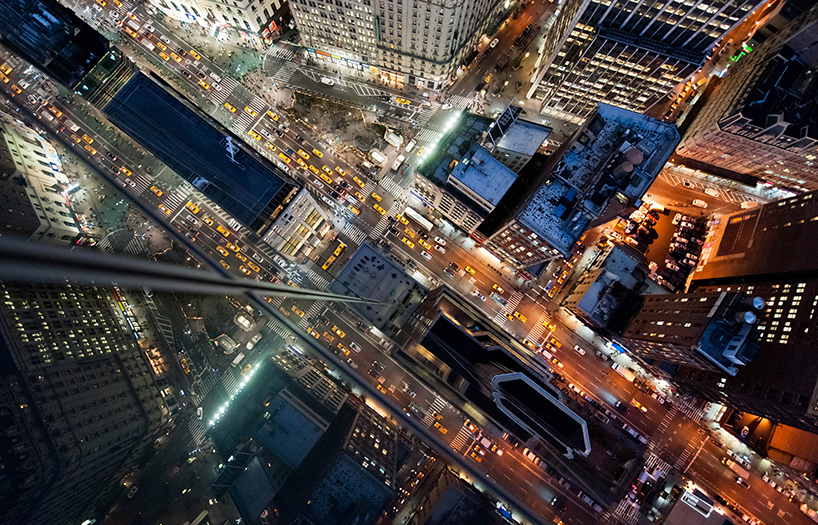 photo series distorts manhattan’s cityscape through fractured glass reflections - 11