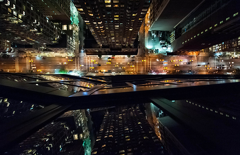 photo series distorts manhattan’s cityscape through fractured glass reflections - 12