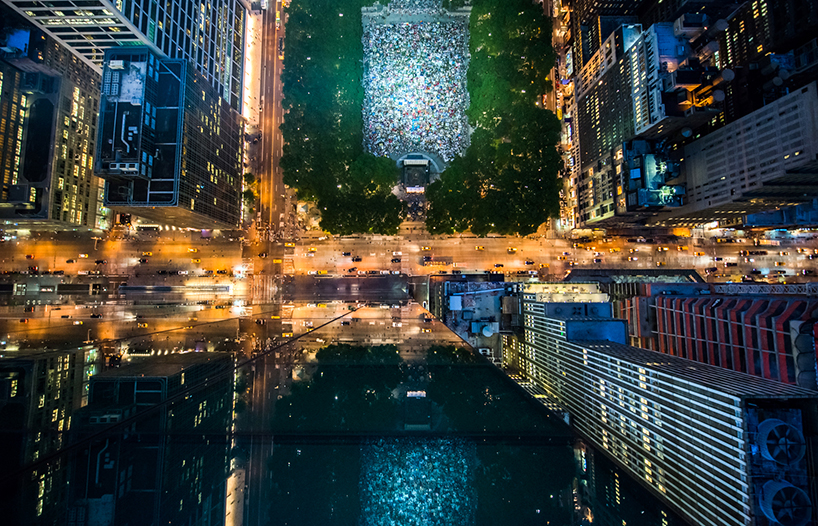 photo series distorts manhattan’s cityscape through fractured glass reflections - 10