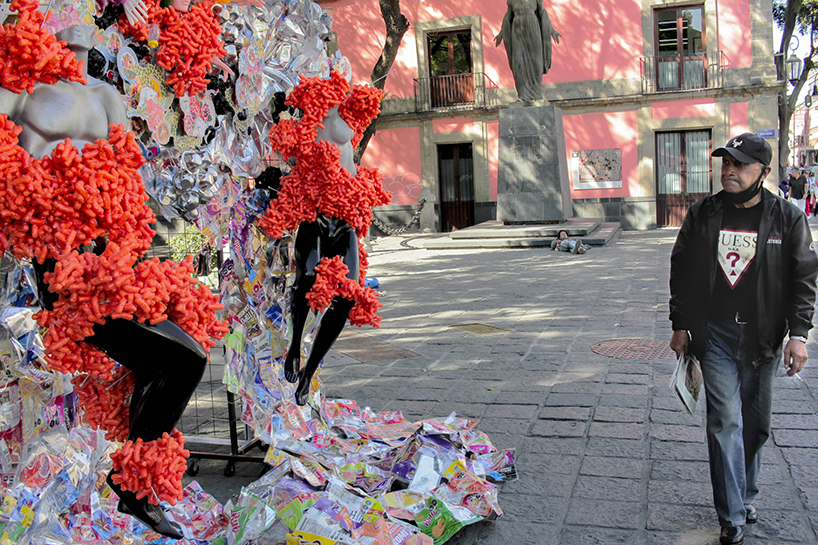 plastic cups, cheetos in resin, and mannequins become new-age mexican baroque artworks - 11