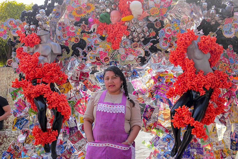 plastic cups, cheetos in resin, and mannequins become new-age mexican baroque artworks - 9
