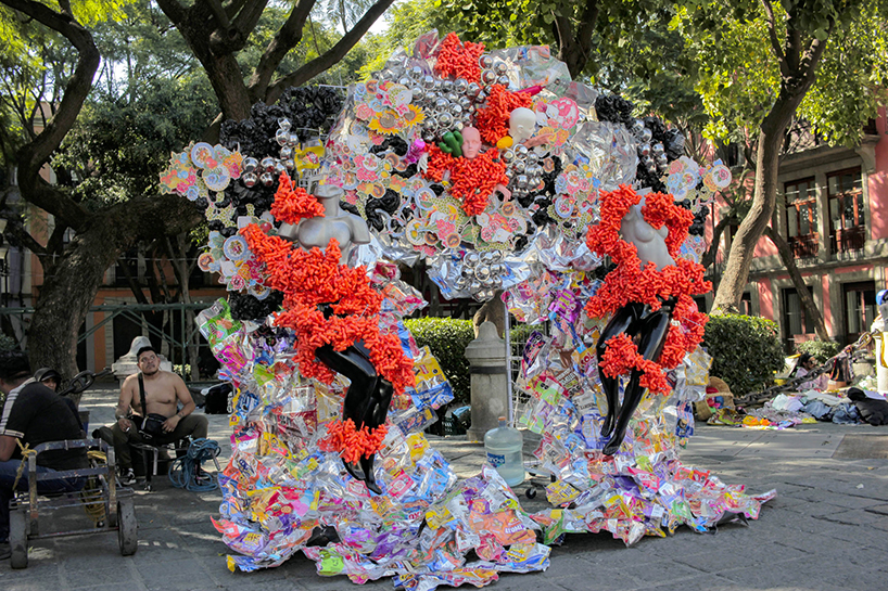 plastic cups, cheetos in resin, and mannequins become new-age mexican baroque artworks - 5