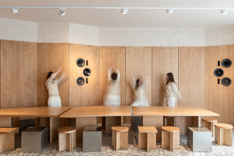 ukyo X blends café, listening bar, and co-working inside restored historic interior in romania - 4