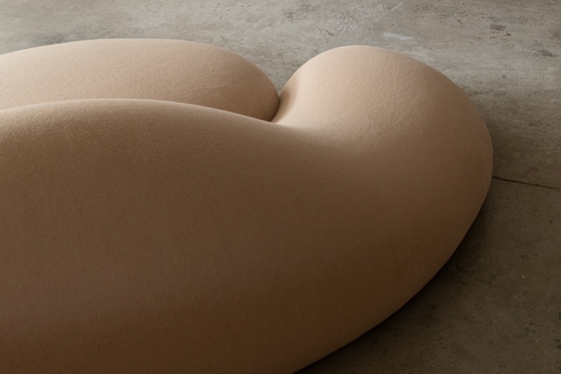 soft monolithic forms shape a modular furniture collection in nubuck, alpaca, and oak - 5